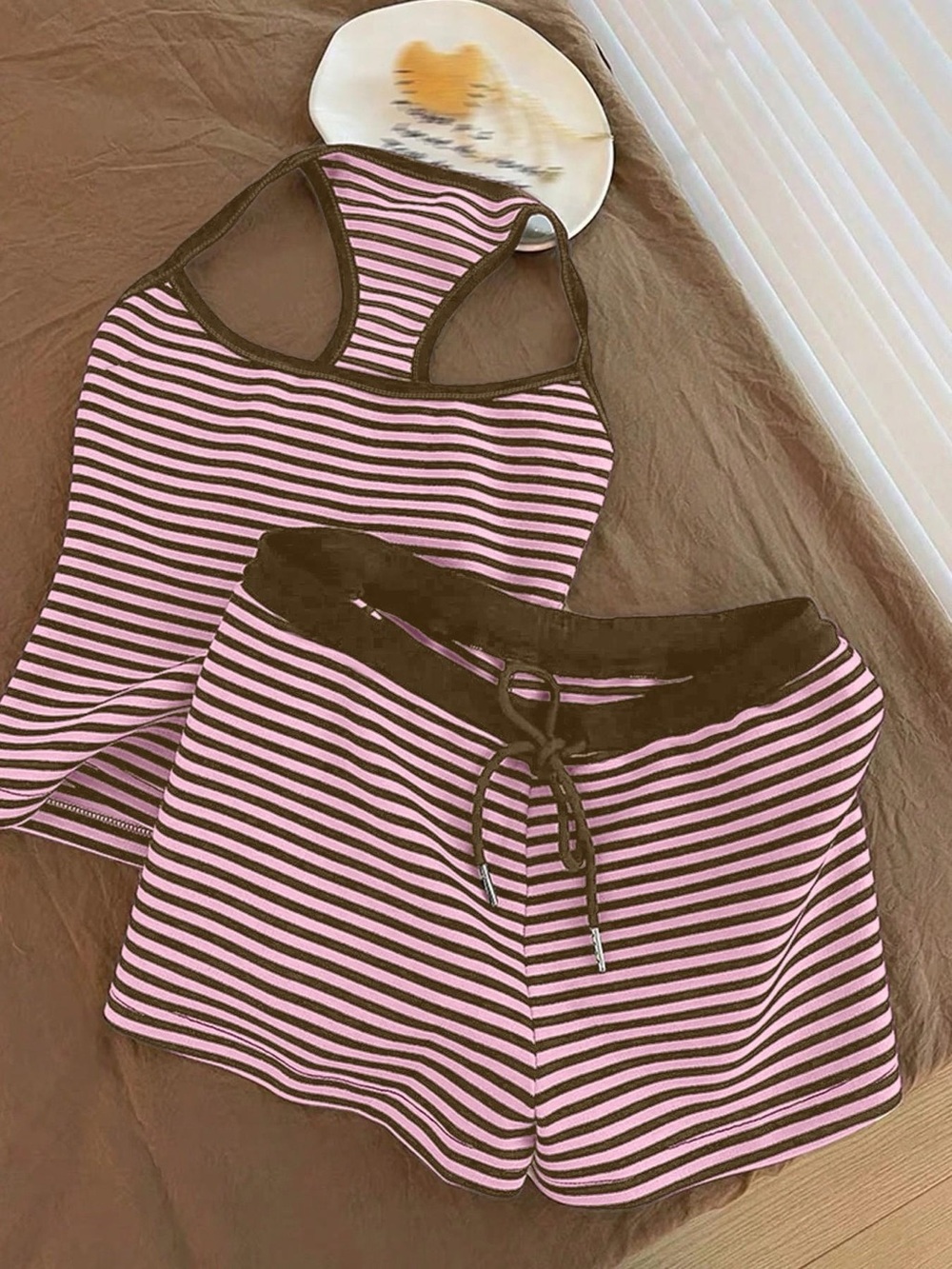 Striped Two-Piece Set